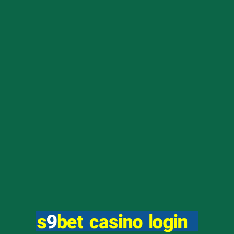 s9bet casino login